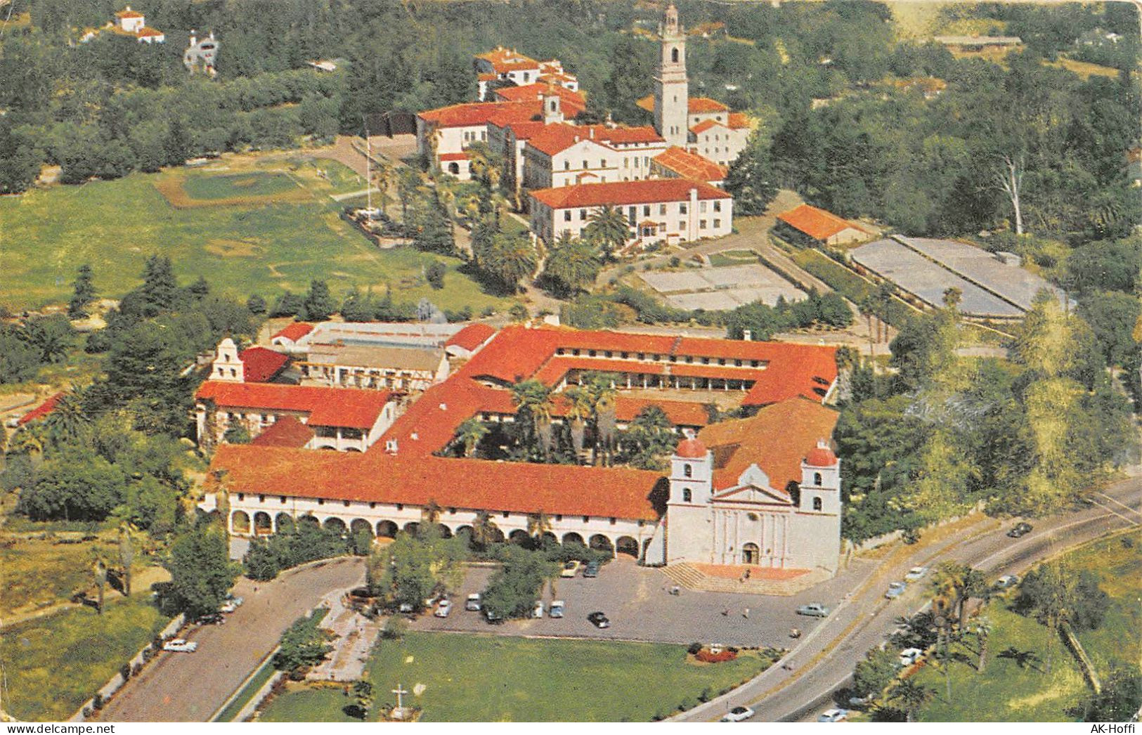 SANTA BARBARA MISSION And ST. ANTHONY'S SEMINARY (1713) - Santa Barbara