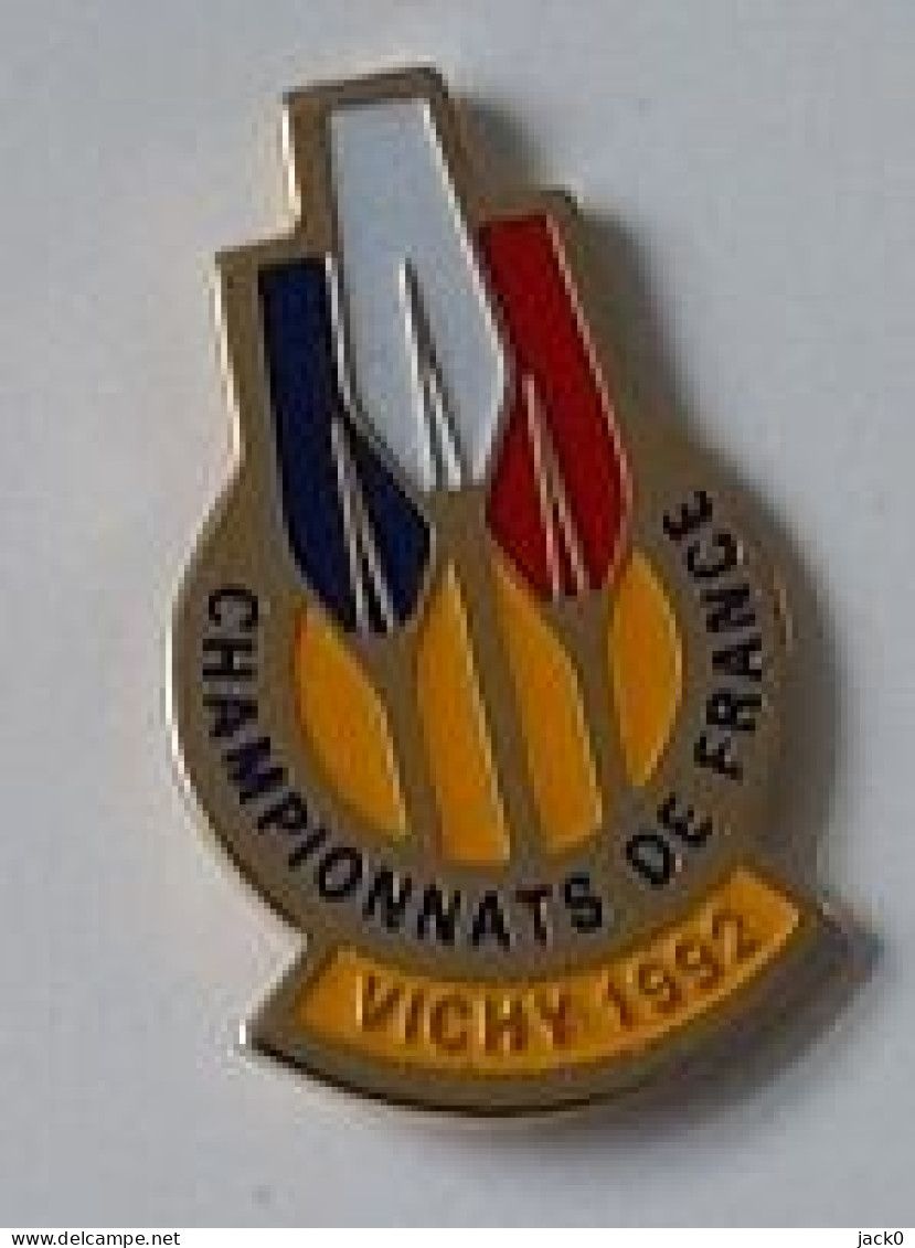 Pin' S  Ville, Sport  Canoé  CHAMPIONNATS  DE  FRANCE  VICHY  1992  ( 03 ) - Canoë