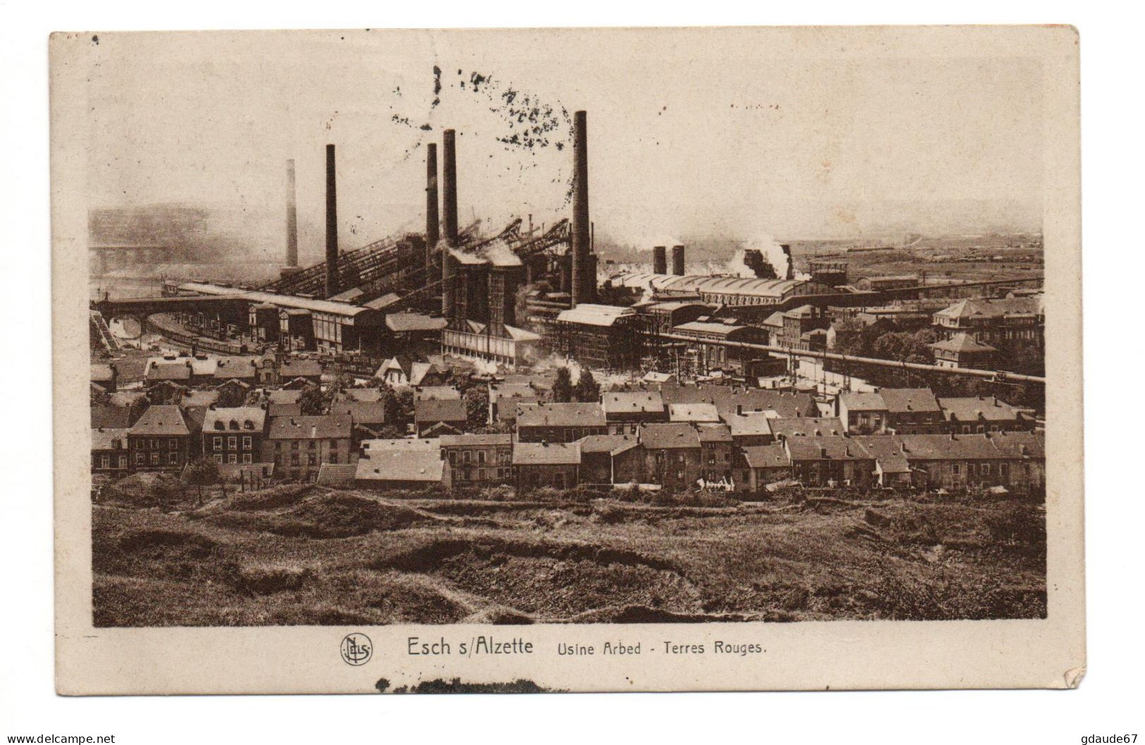 ESCH SUR ALZETTE (LUXEMBOURG) - LES TERRES ROUGES - Esch-Alzette