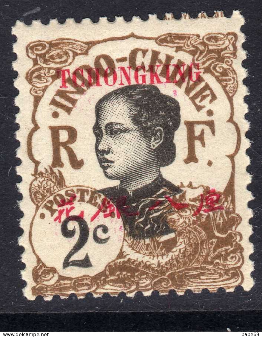 Tch'ong-K'ing N° 66 XX : 2 C. Brun Sans Charnière,  TB - Unused Stamps