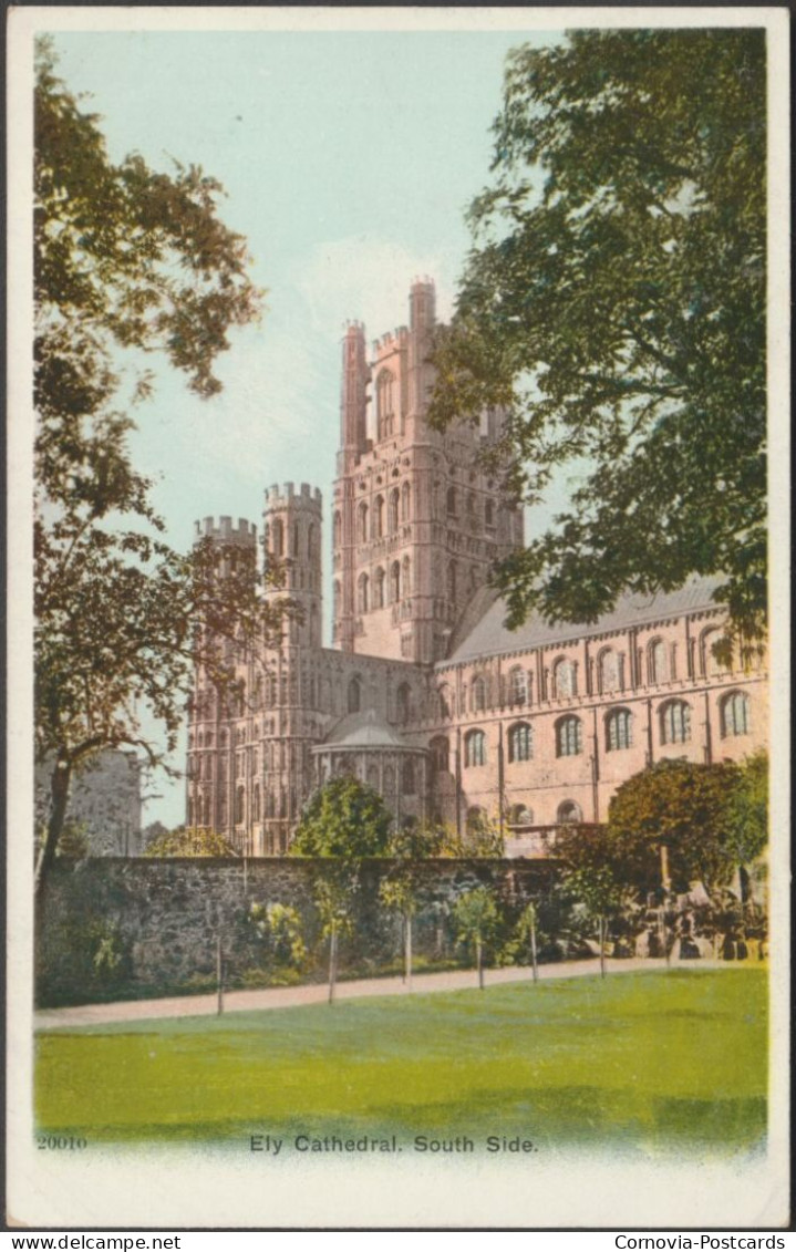 Ely Cathedral, South Side, Cambridgeshire, C.1905 - Postcard - Ely