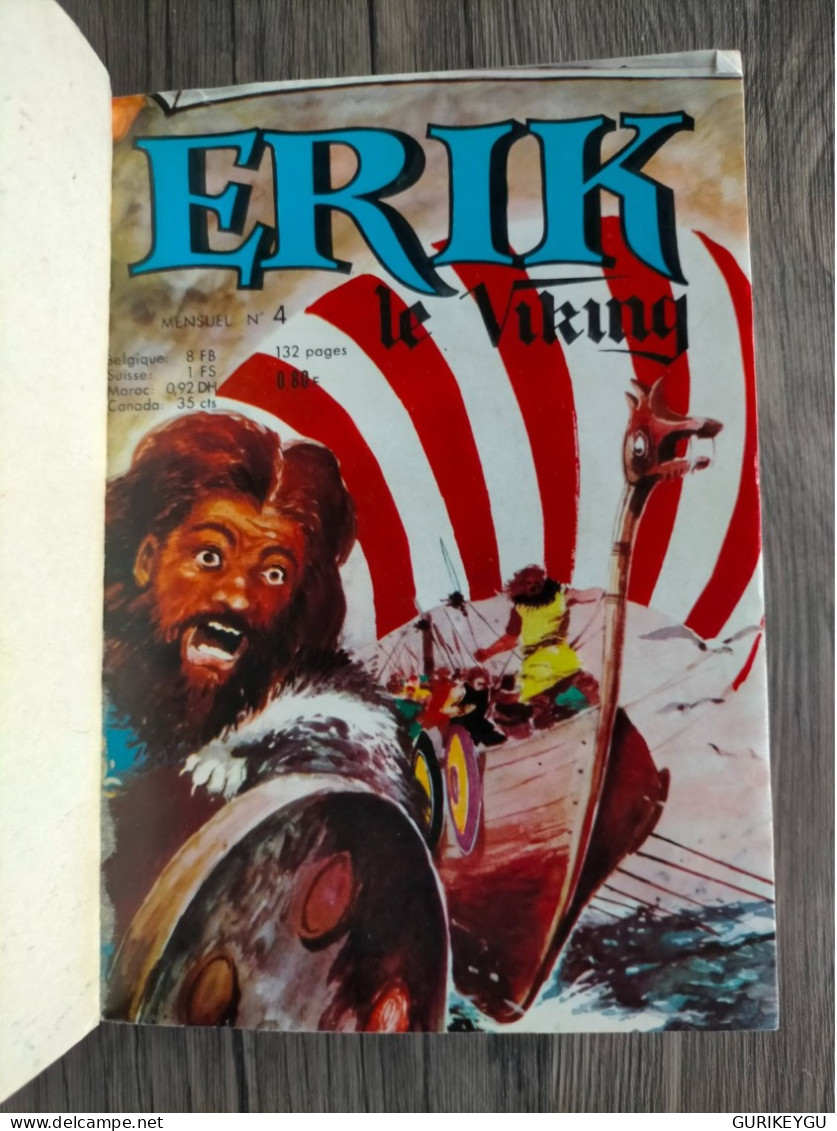 Superbe Bd  Album Super ERIK Le VIKING N° 2 Avec N° 4.5.6 Dedans RAMON Le Héros Masqué Les Démons De La Route 1963 - Mon Journal