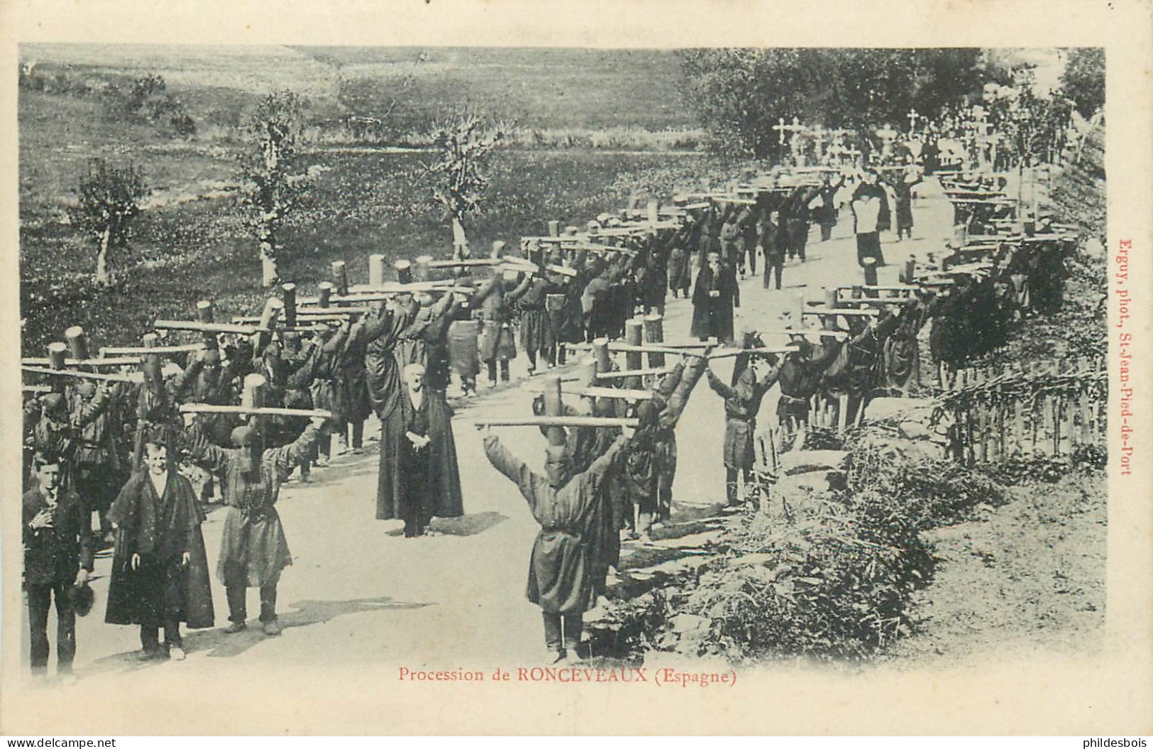 ESPAGNE   RONCEVAUX   Processsion - Navarra (Pamplona)