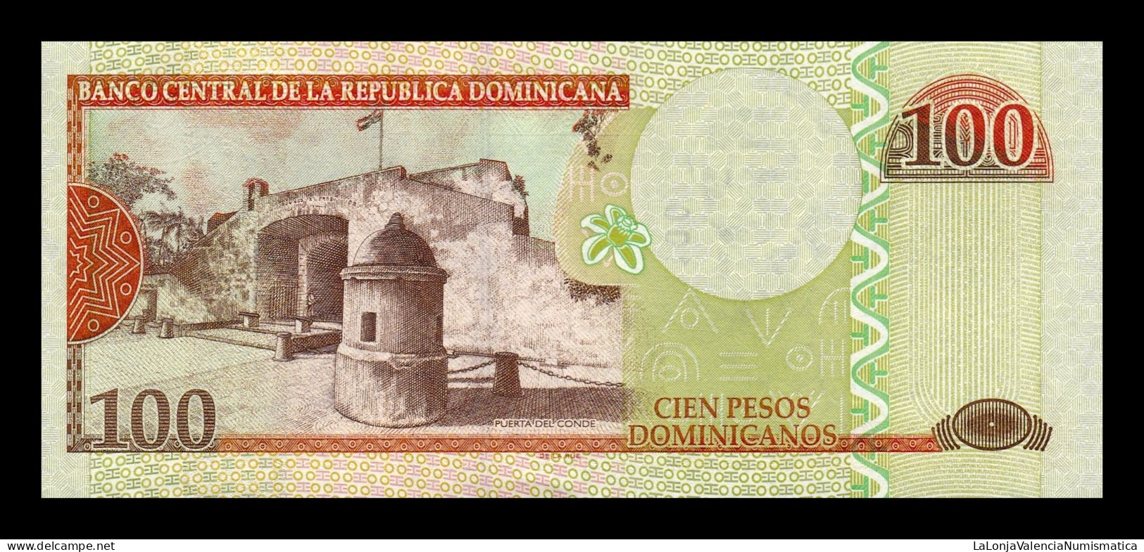 República Dominicana 100 Pesos Dominicanos 2011 Pick 184a Low Serial 617 Sc Unc - Dominicaine
