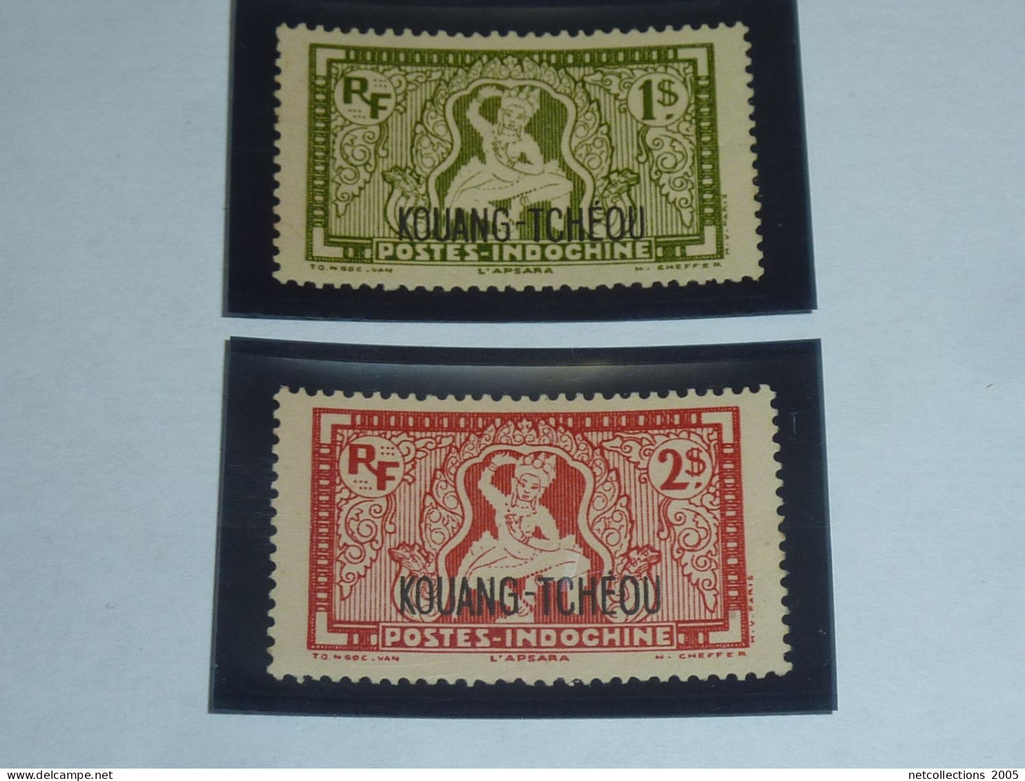 TIMBRES COLONIE FRANCE - KOUANG-TCHEOU-WAN Série du N°97/117 - 1937 - NEUF AVEC TRACES CHARNIERES (V) 05/23