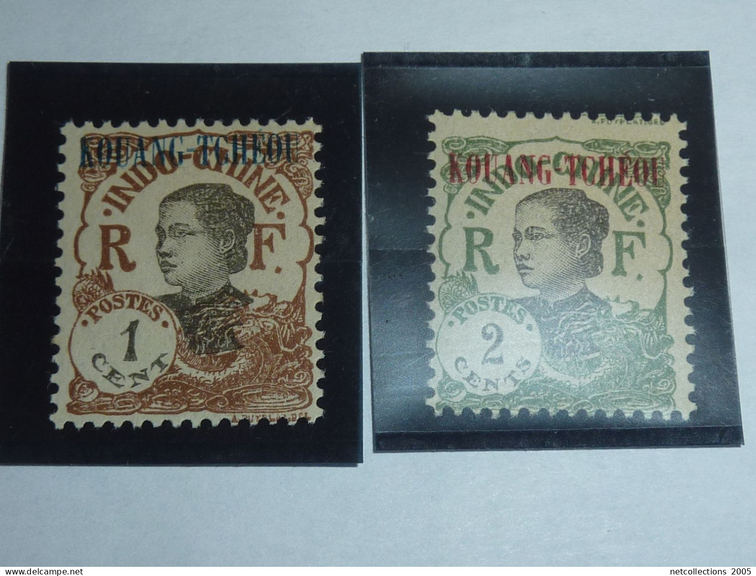 TIMBRES COLONIE FRANCE - KOUANG-TCHEOU-WAN Série Du N°52/72 - 1923 - NEUF AVEC CHARNIERES (V) 05/23 - Ongebruikt