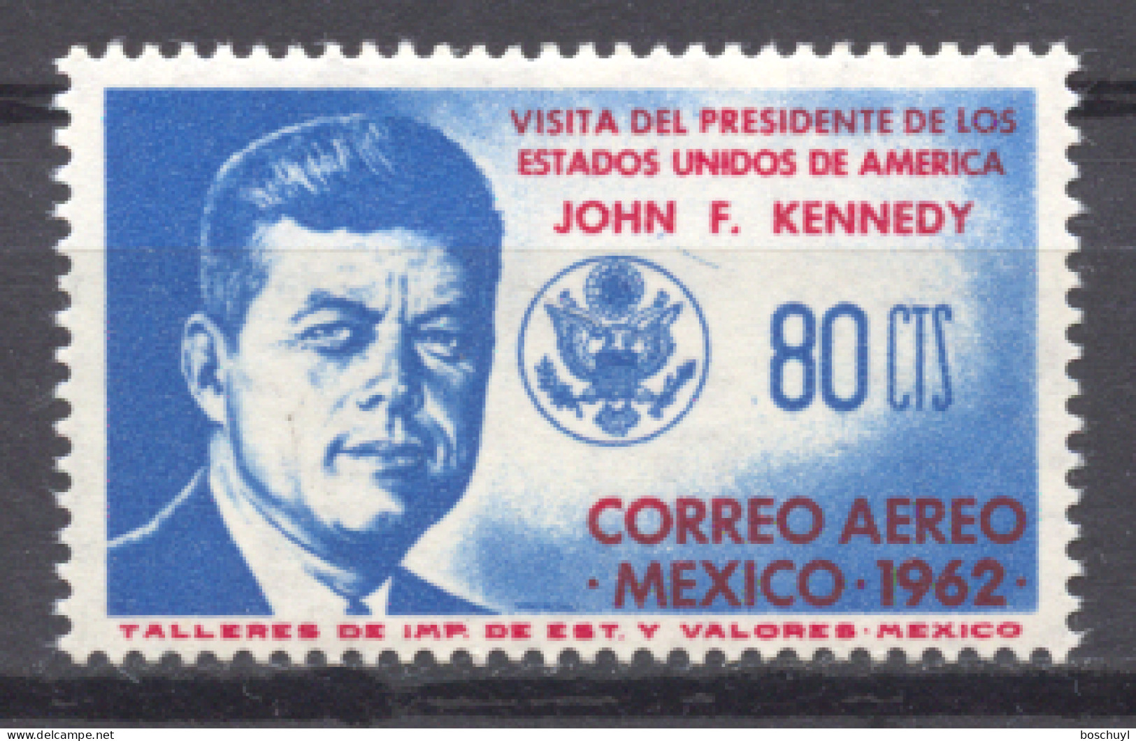 Mexico, 1962, Kennedy, JFK, MNH, Michel 1121 - Mexico