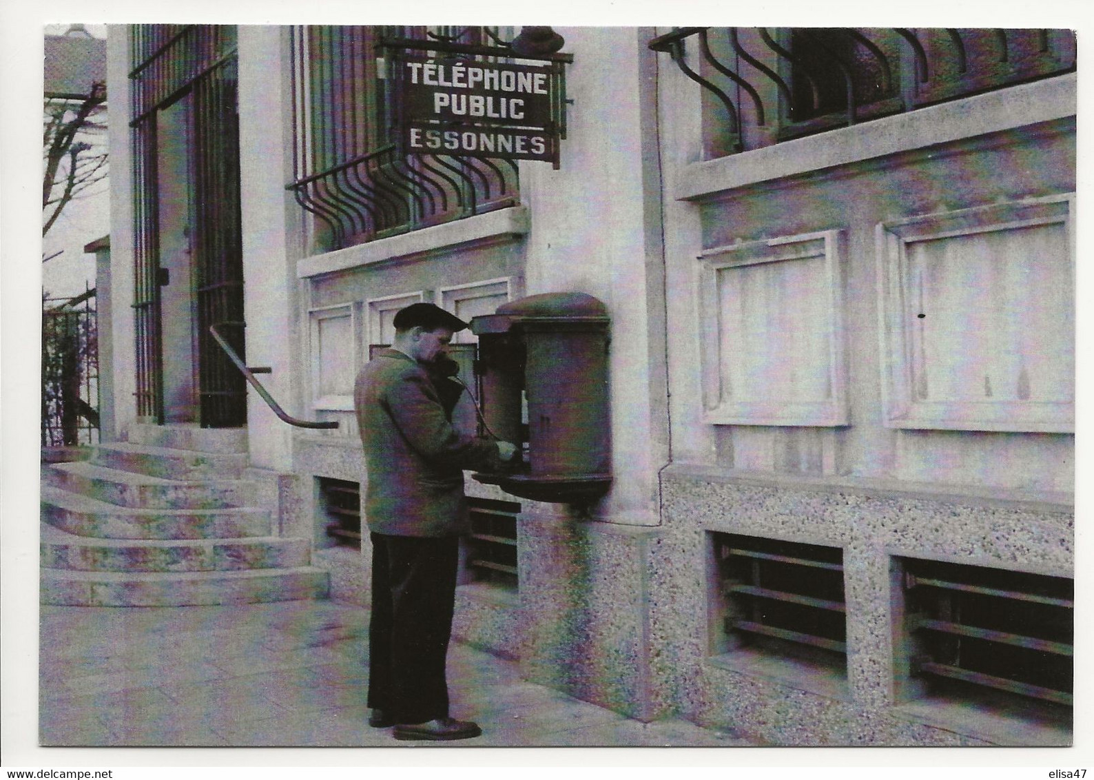 91  ESSONNES   TAXIPHONE DES  ANNEES  1950 - Essonnes