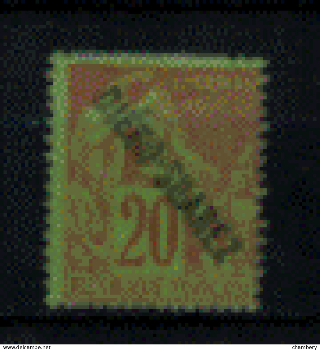 France - Diégo-Suarez - "T. De Colonies Françaises De 1881 Surchargé" - Neuf 1* N° 19 De 1892 - Unused Stamps