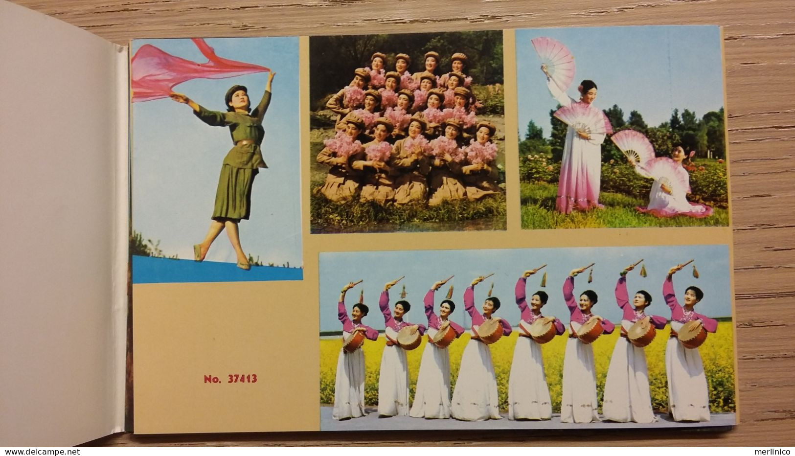 DNRK, North Korea, Mansudae Art Troupe, Set Of Postcards - Corée Du Nord