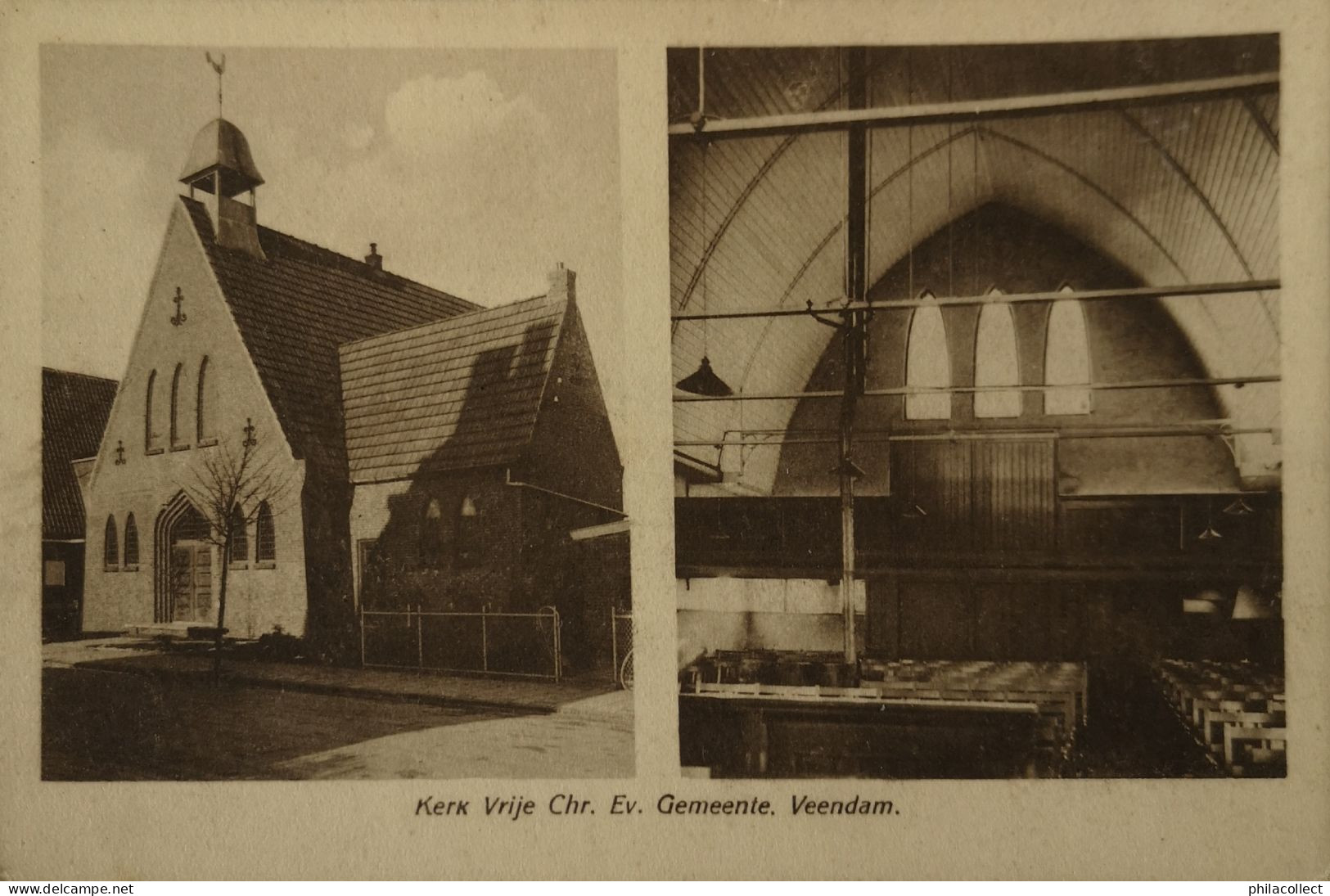 Veendam (Grn.) Kerk Vrije Chr. Ev. Gemeente 19?? - Veendam