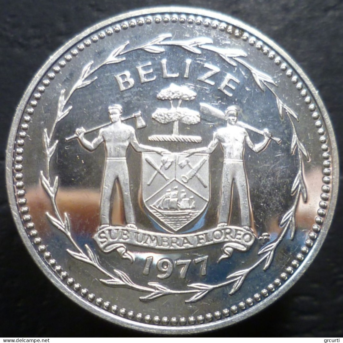 Belize - 50 Cents 1977 - Fregate - KM# 50a - Belize