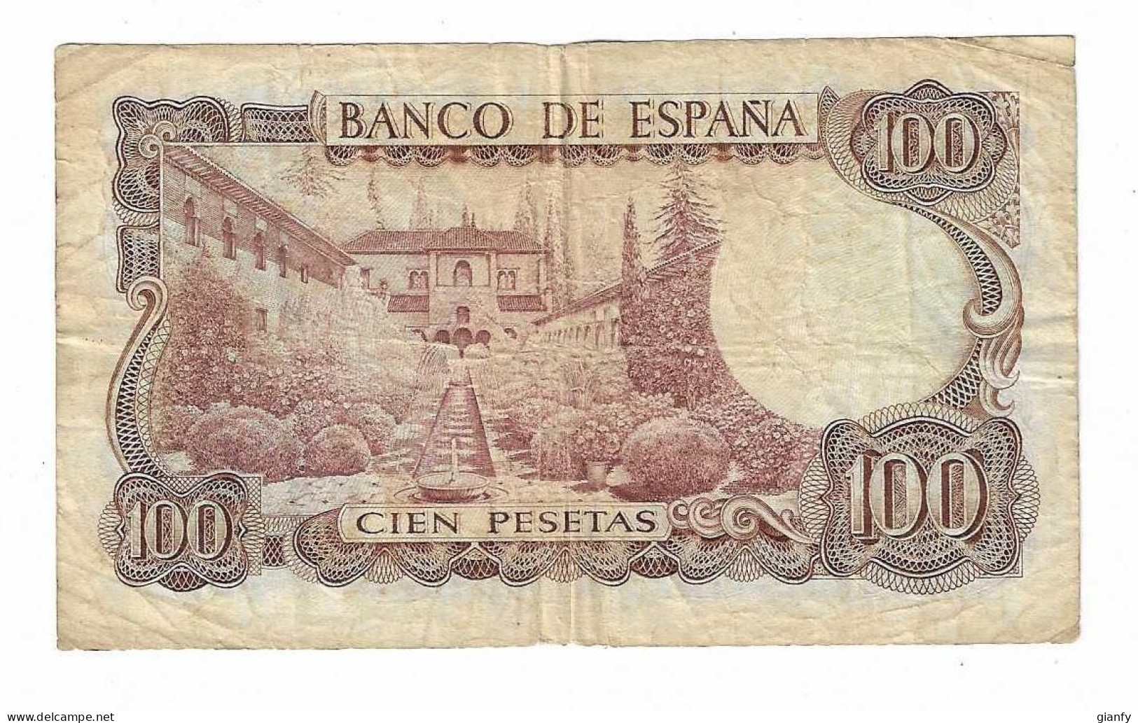 SPAGNA 100 PESETAS MANUEL DE FALLA 1970 - 100 Peseten