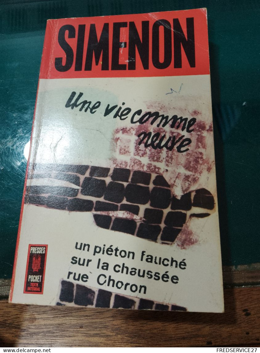 109 //  UNE VIE COMME NEUVE  / SIMENON - Simenon