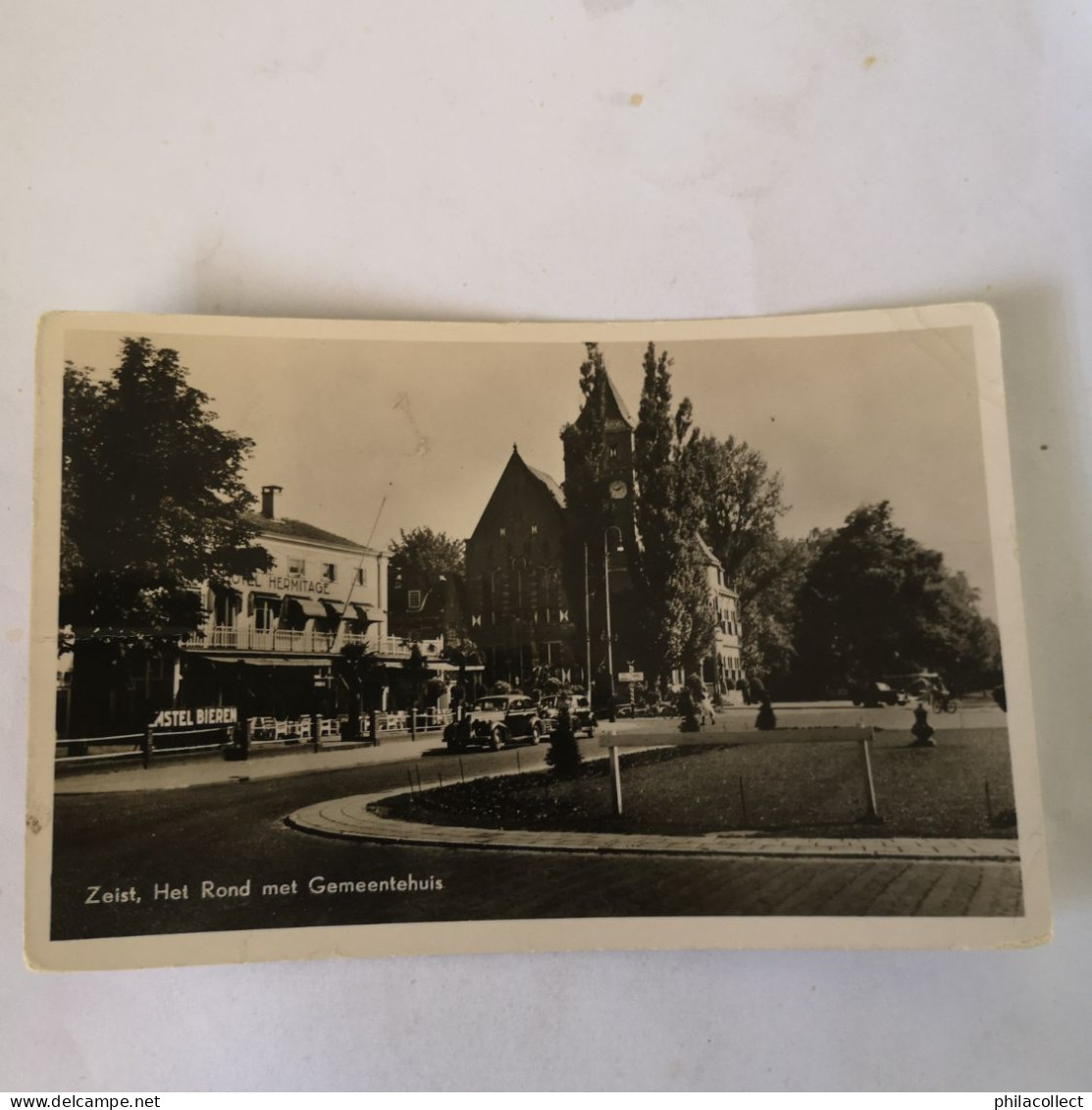 Zeist // Het Rond Met Gemeentehuis (Hermitage) 1954 - Zeist