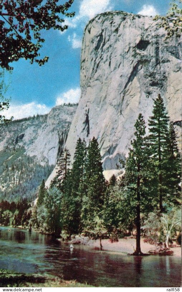 1 AK USA California * Monolith El Capitan Eines Der Wahrzeichen Im Yosemite National Park Seit 1984 UNESCO Weltnaturerbe - Yosemite