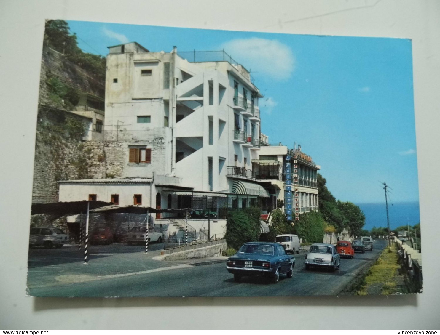 Cartolina Viaggiata "CASTELLAMMARE DI STABIA  Ristoramte La Panoramica" 1975 - Castellammare Di Stabia