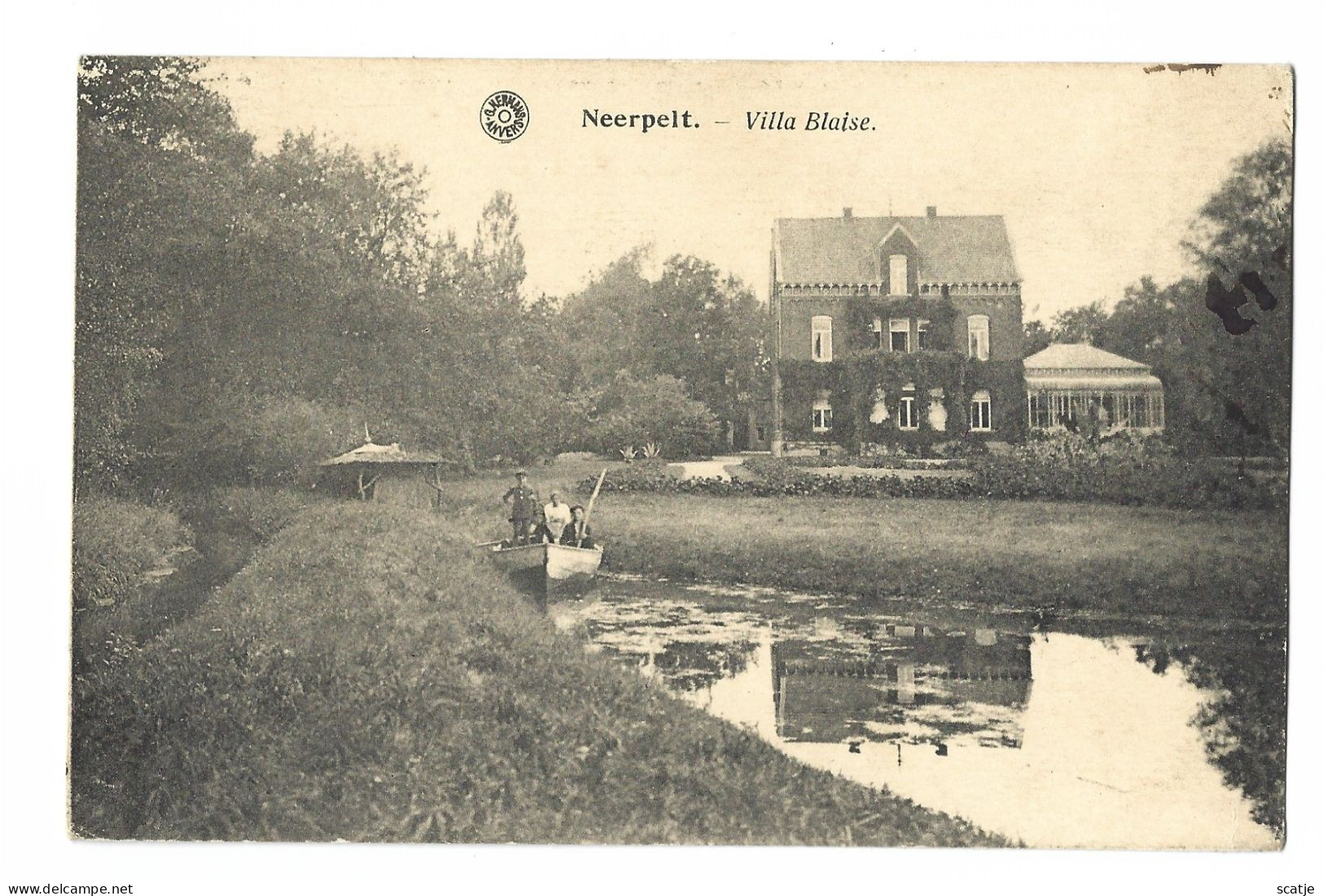 Neerpelt.   -   Villa   Blaise.   -   1921   Naar   Genval - Neerpelt