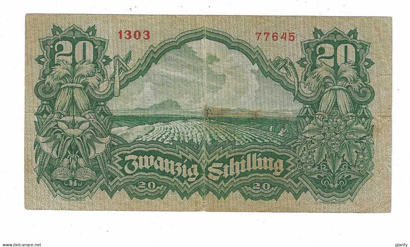 AUSTRIA 20 SCHILLING 1928 - Autriche