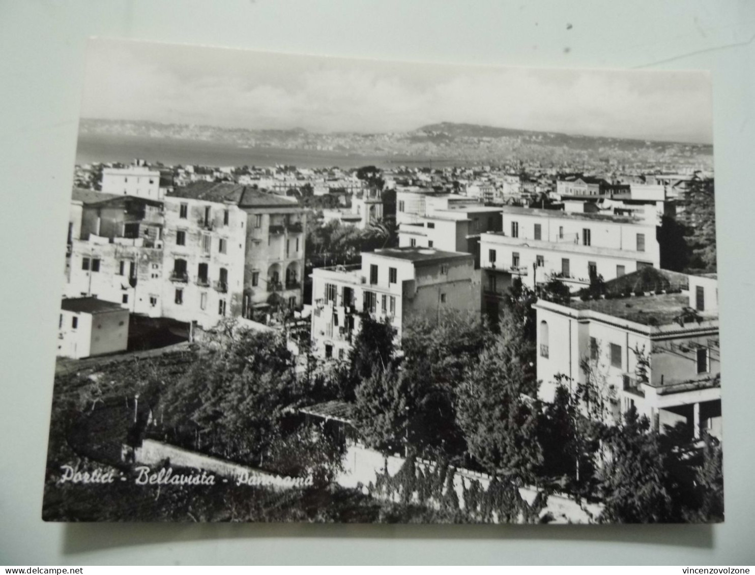 Cartolina Viaggiata "PORTICI Bellavista - Panorama" 1957 - Portici