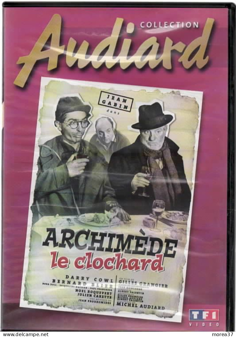 ARCHIMEDE LE CLOCHARD     Avec Jean GABIN, Bernard BLIER Et Darry COWL     C42 - Classic