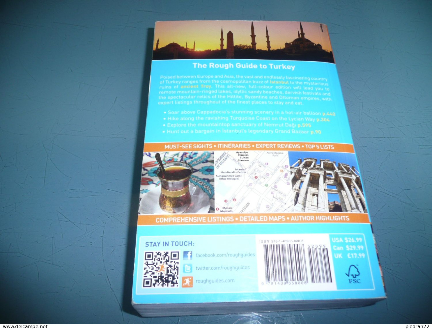 MARC DUBIN TERRY RICHARDSON THE ROUGH GUIDE TO TURKEY VOYAGE TOURISME EN TURQUIE 2013 ILLUSTRATIONS ET PLANS - Asien