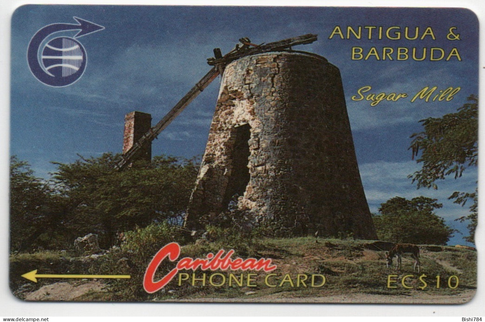 Antigua & Barbuda - Sugar Mill - 4CATA - Antigua En Barbuda