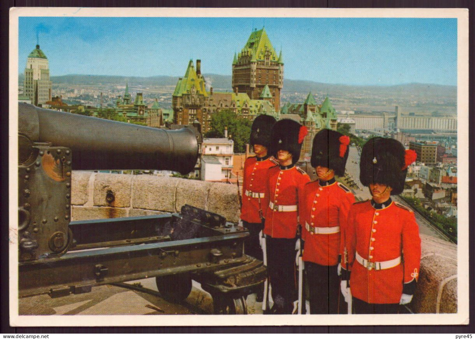 CANADA QUEBEC SOLDATS DU 22 ° REGIMENT A LA CITADELLE DE QUEBEC - Québec - Château Frontenac