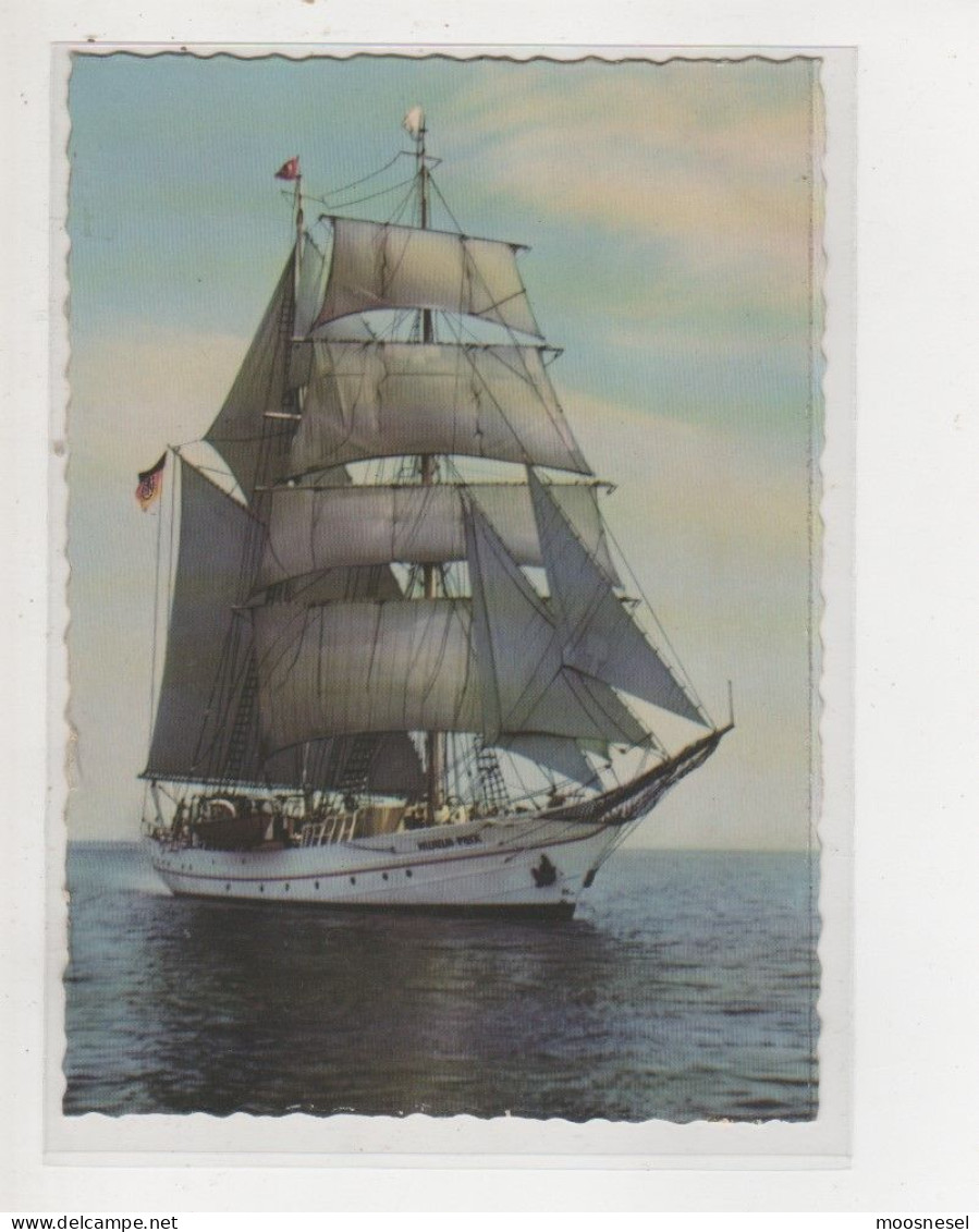 Antike Postkarte  SEGELSCHIFF "WILHELM PIECK" DDR 1964 - Voiliers