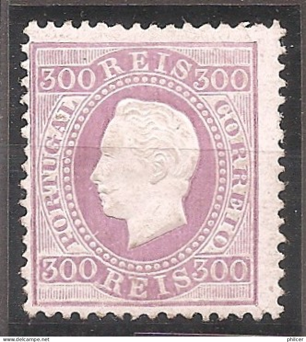 Portugal, 1870/6, # 47c Dent. 12 1/2, Tipo II, MH - Neufs