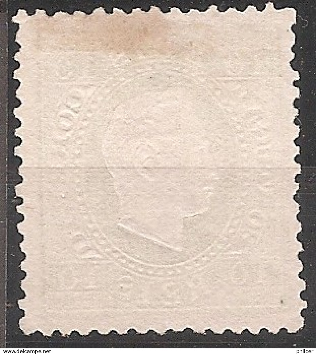 Portugal, 1879/80, # 49 Dent. 12 3/4, Tipo I, P. Liso, MNG - Nuovi