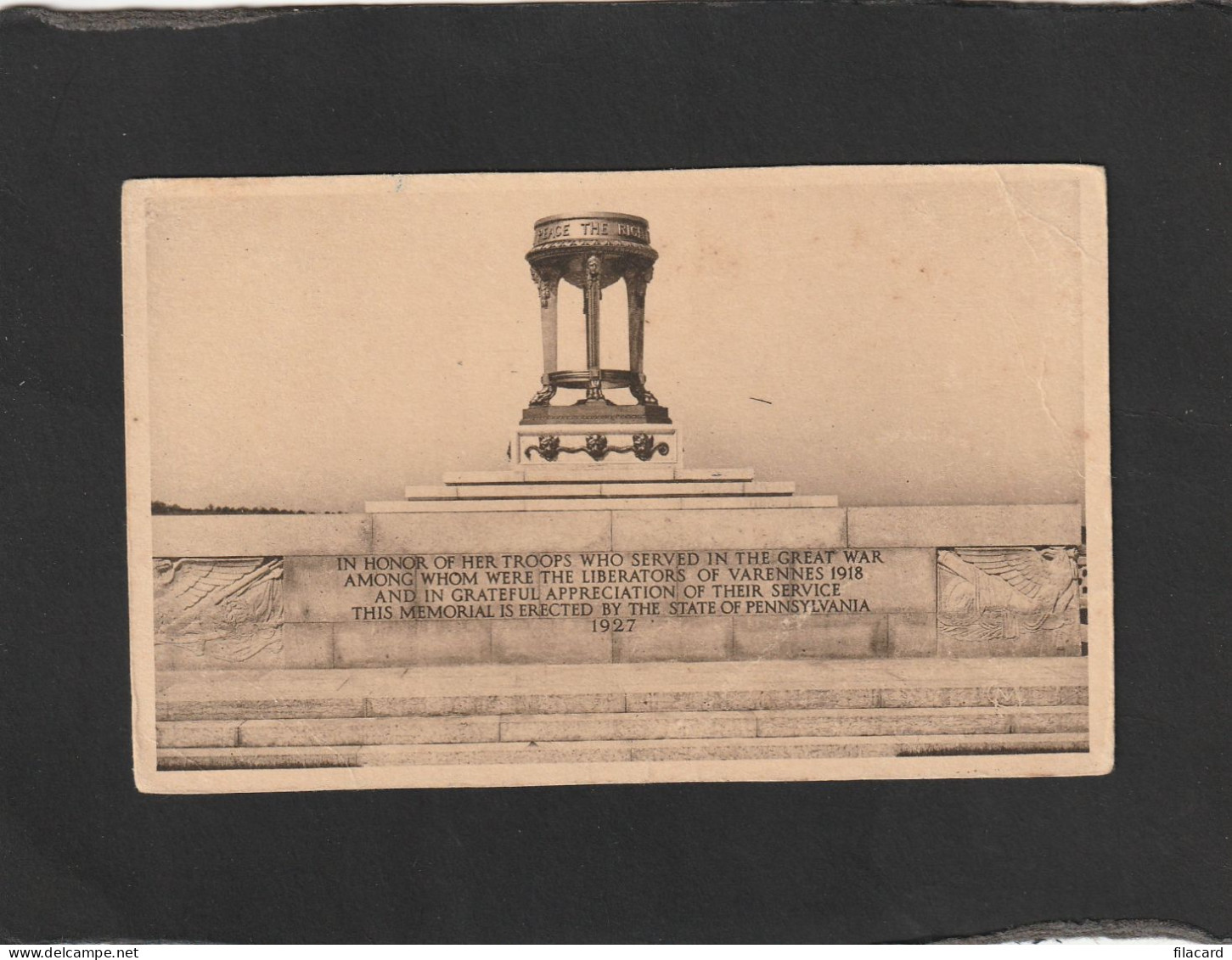 122030      Francia,    Varennes-en-Argonne,   Monument,   NV(scritta) - Monuments Aux Morts