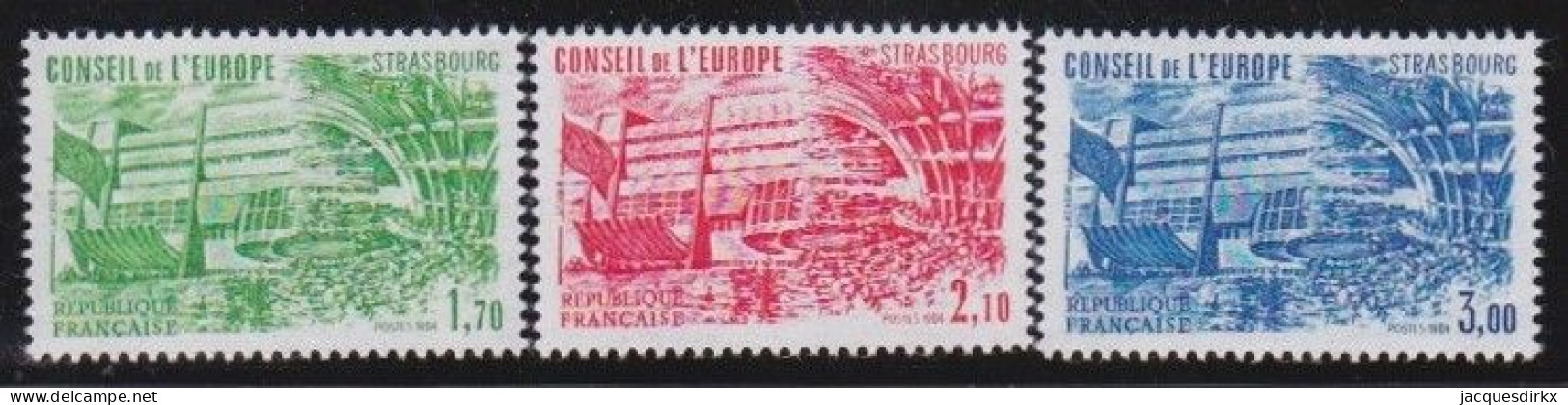 France  .  Y&T   .    Service  82/84   .   **    .    Neuf Avec Gomme Et SANS Charnière - Mint/Hinged