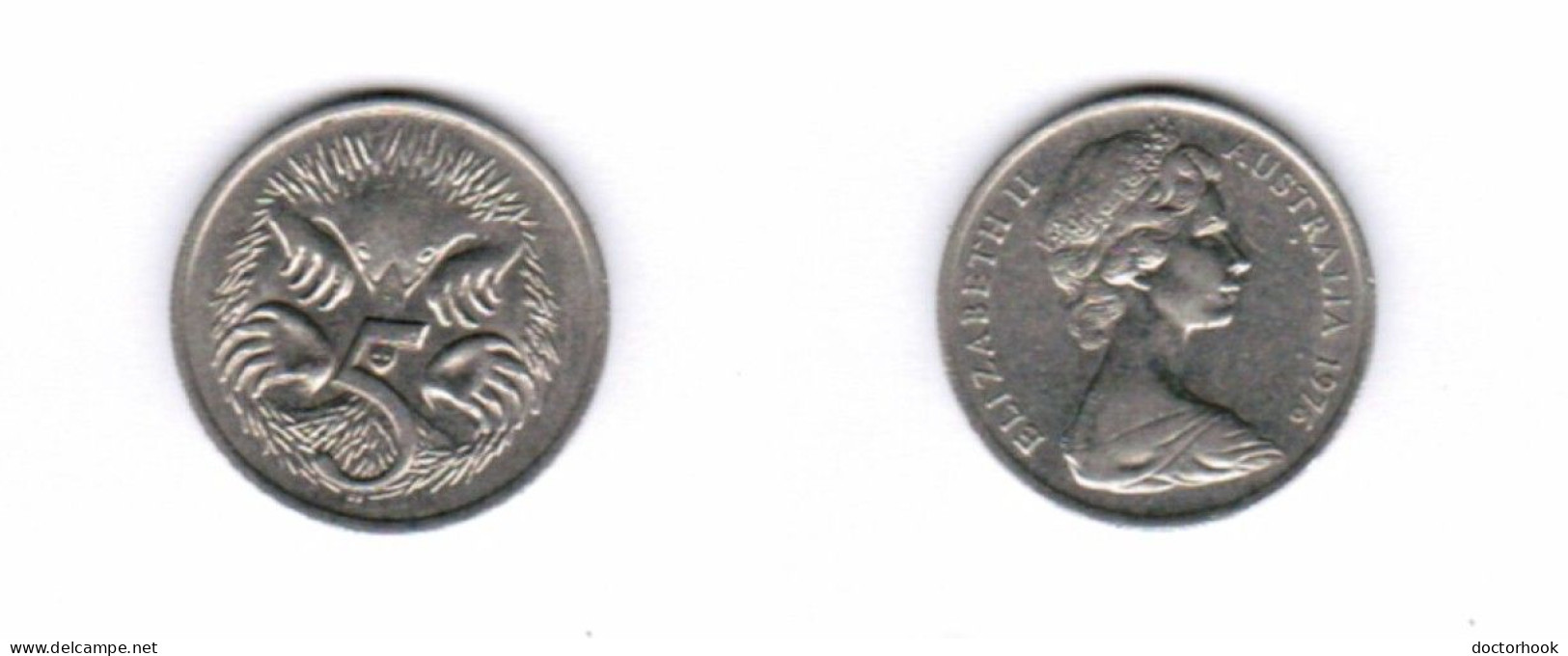 AUSTRALIA   5 CENTS 1976 (KM # 64) #7136 - 5 Cents