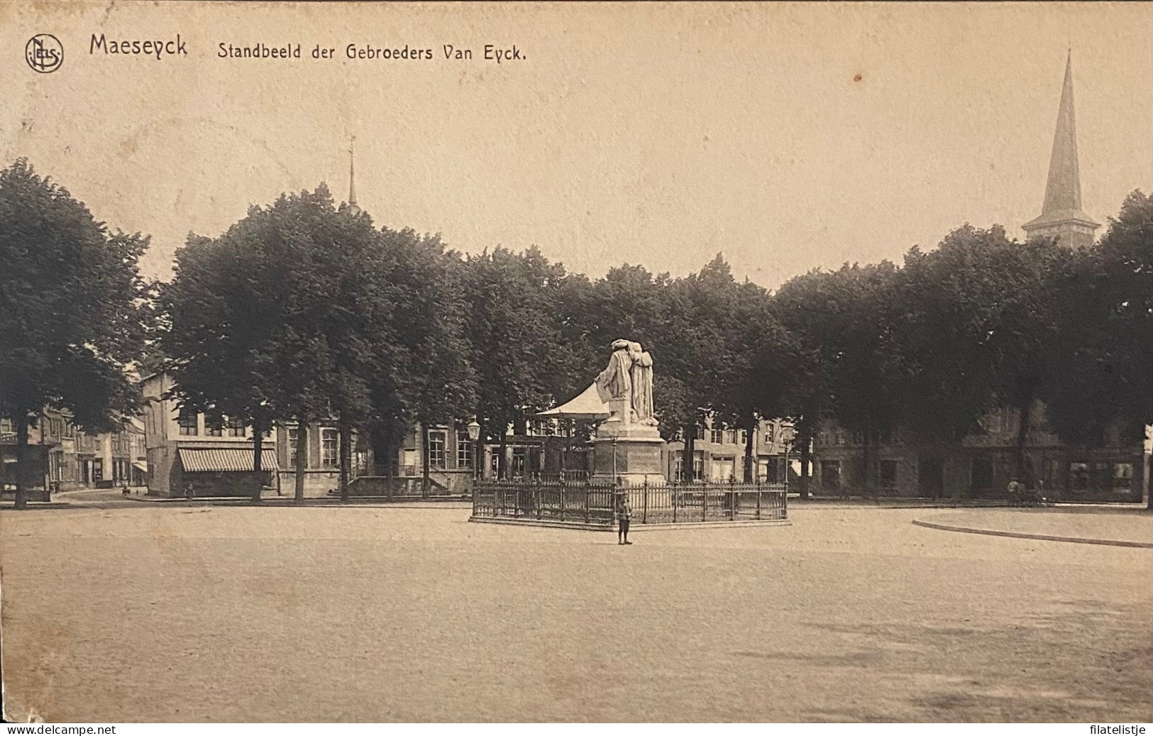 Maaseik Standbeeld Der Gebroeders Van Eyck - Maaseik