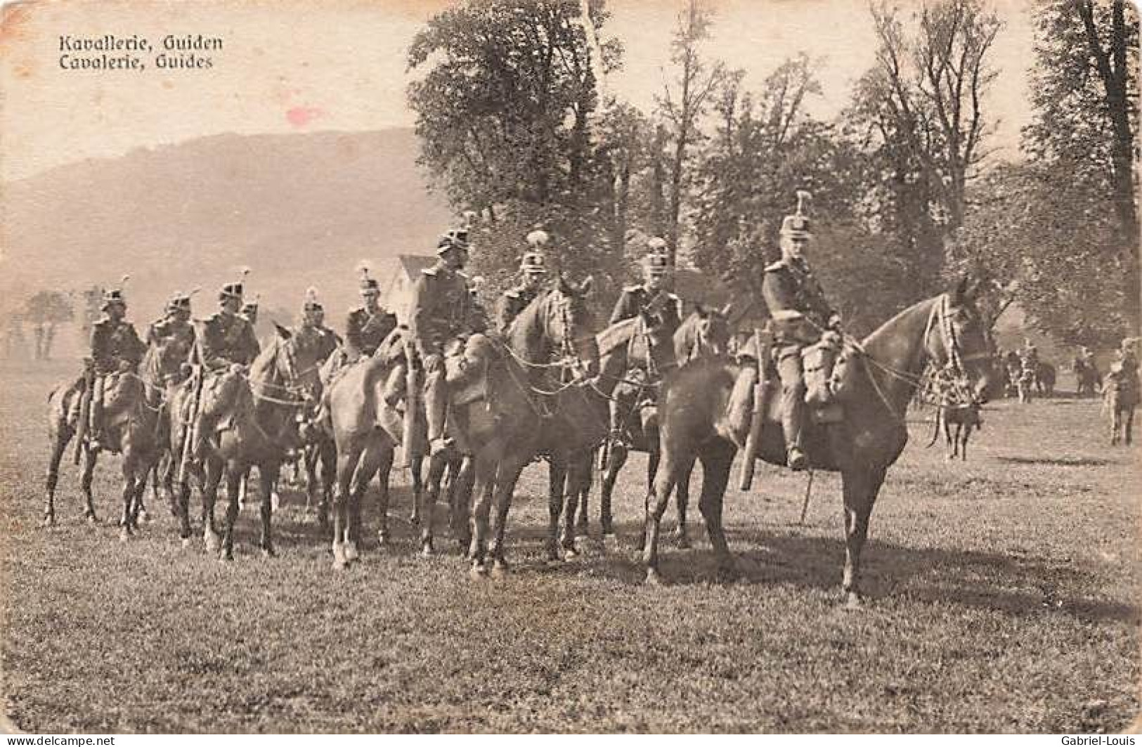 Armée Suisse - Militaire - Schweizer Armee - Kavallerie Guiden Cavalerie Guides Dragons Chevaux Ed Luzern - Lucerne
