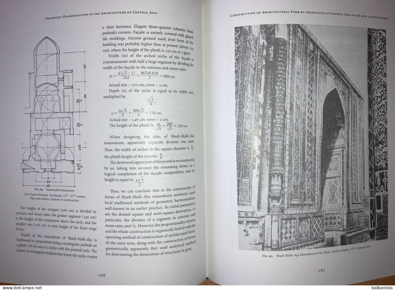 Geometric Harmonization In The Architecture Of Central Asia Mitkhat Bulatov - Asiatica