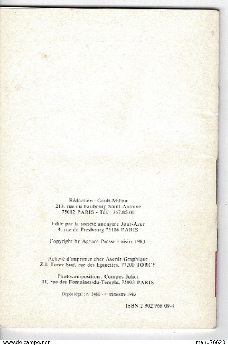 Livre : GAULT MILLAU Mini-guide Imprimé 1983 , 64 Pages . - Michelin (guide)