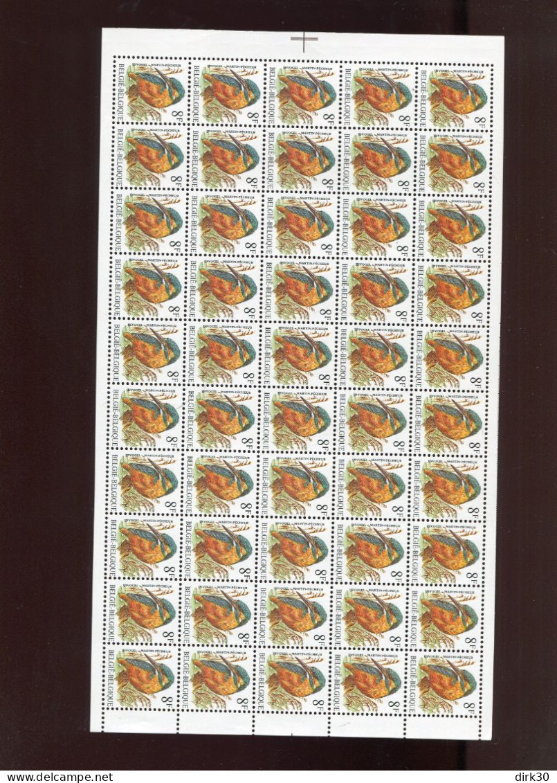 Belgie Buzin Vogels 2240 Volledig Vel Rechts Getand ! - 1991-2000