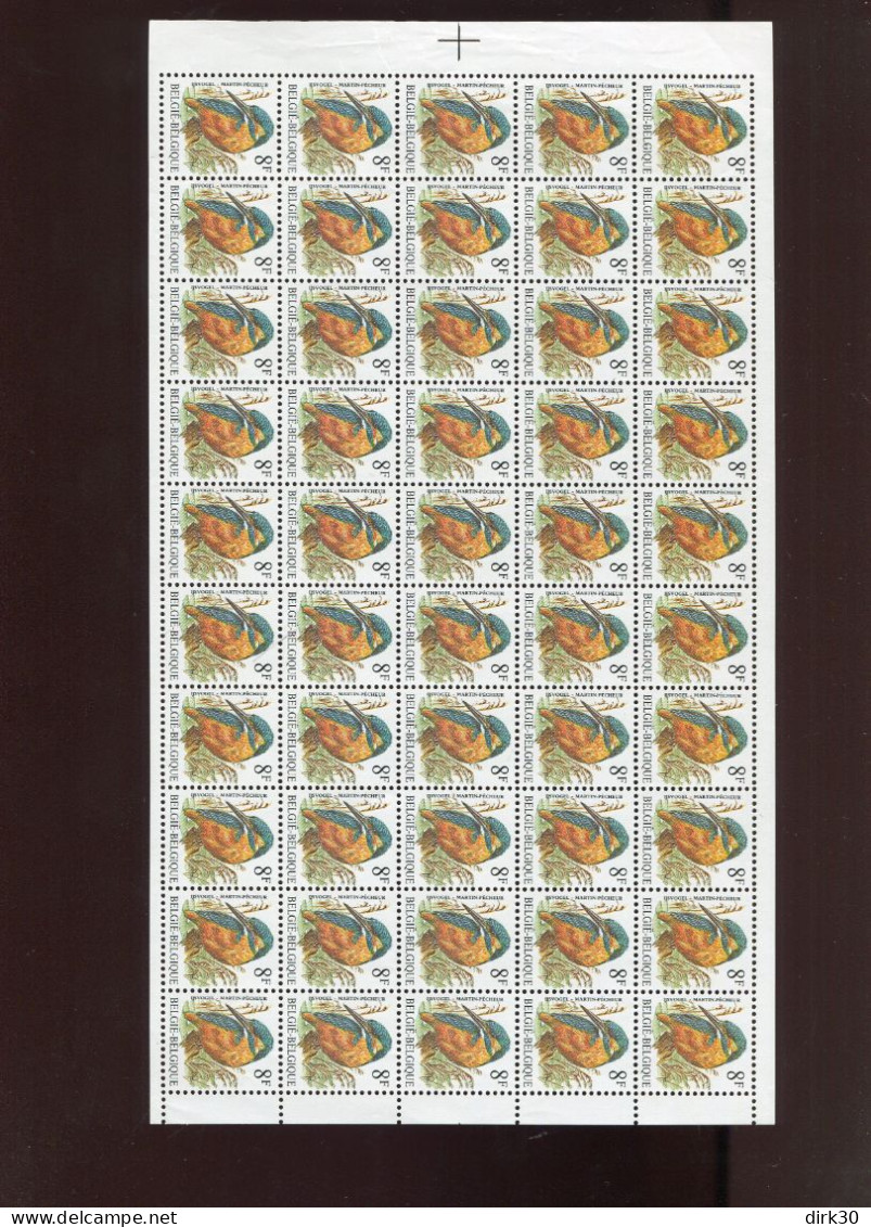 Belgie Buzin Vogels 2240 Volledig Vel Rechts Getand ! - 1991-2000