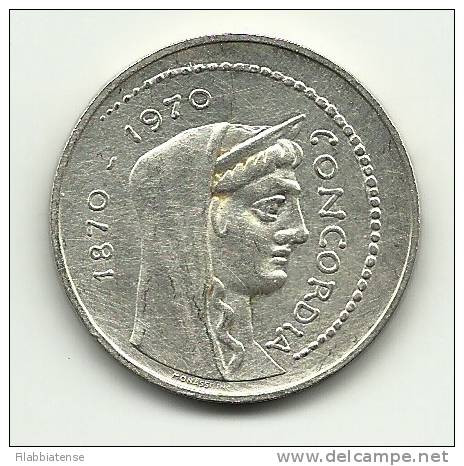 1970 - Italia 1.000 Lire Argento Roma - 1 000 Liras