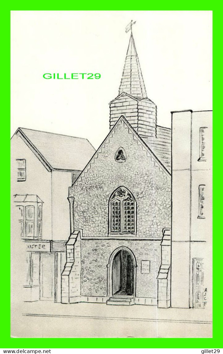 CHICHESTER, SUSSEX, UK - ST OLAVES, THE OLDEST SAXON CHURCH IN CHICHESTER - MOORE & TILLYER - - Chichester