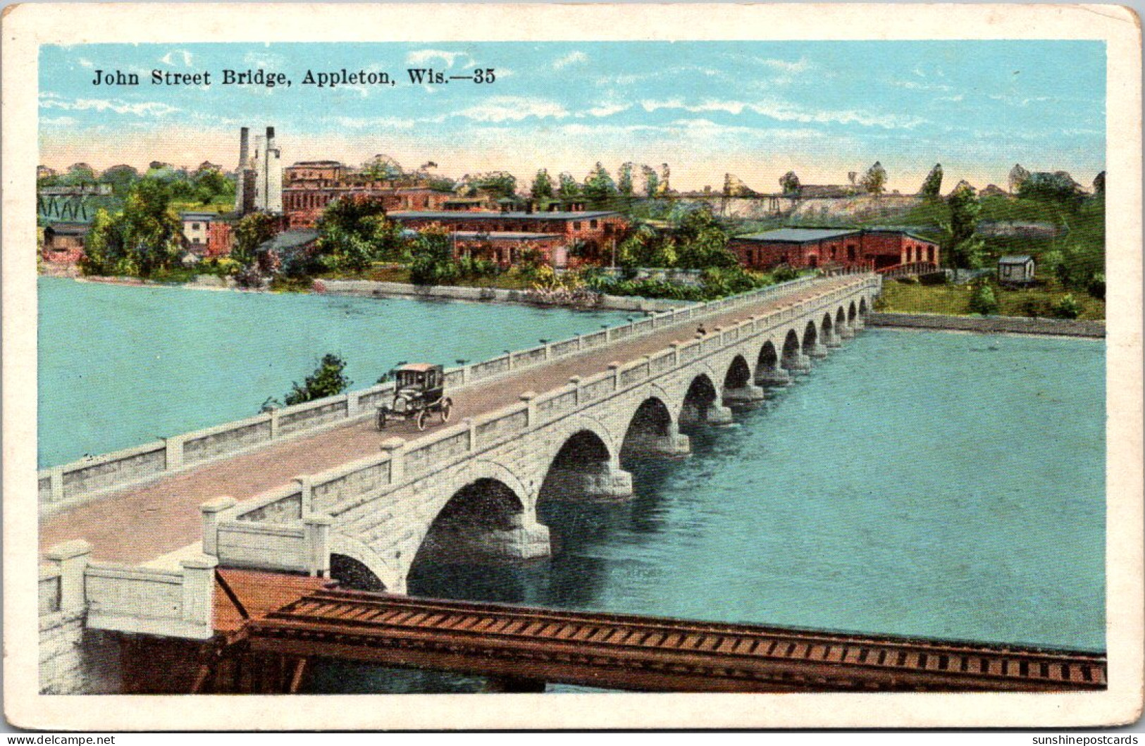 Wisconsin Appleton John Street Bridge  - Appleton