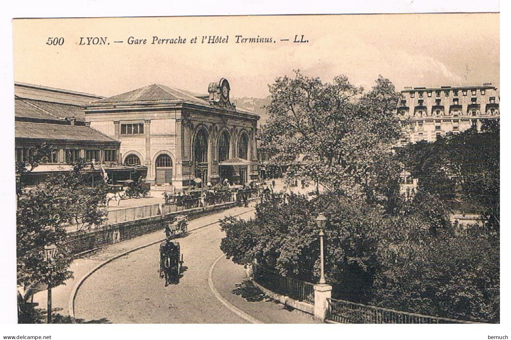 CPA LYON Gare De Perrache HOTEL - Lyon 9