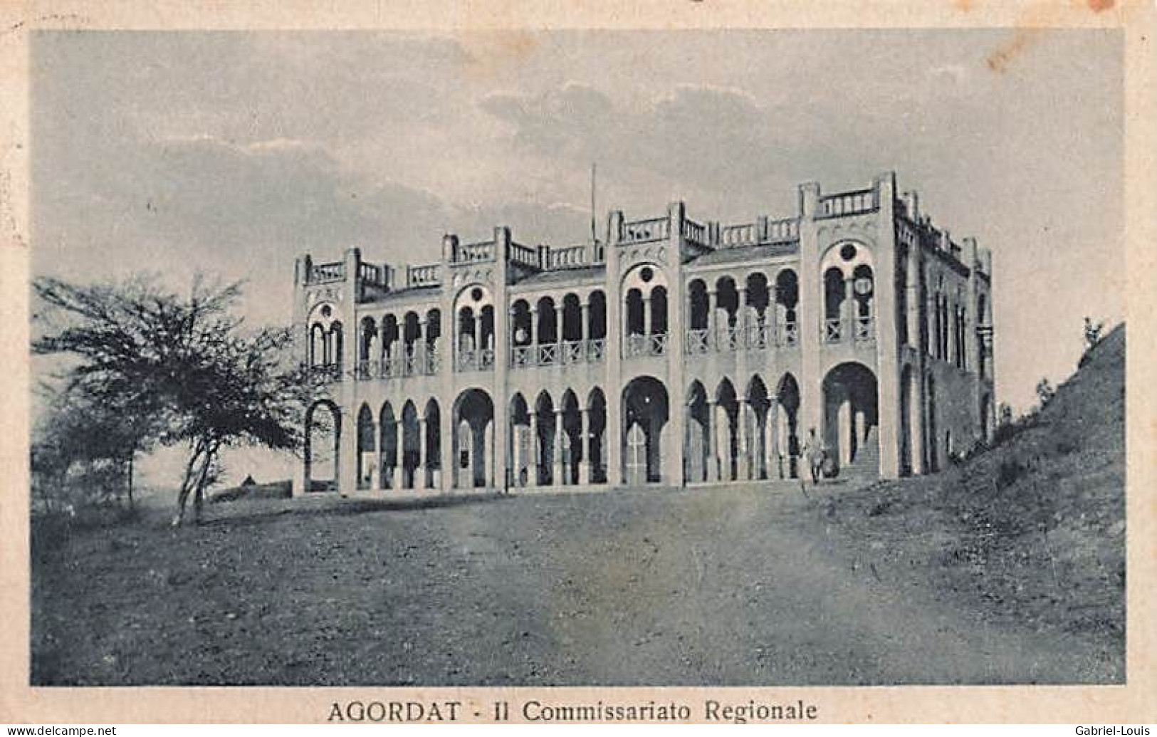 Agordat Il Commissariato Regionale Asmara 1936 - Erythrée