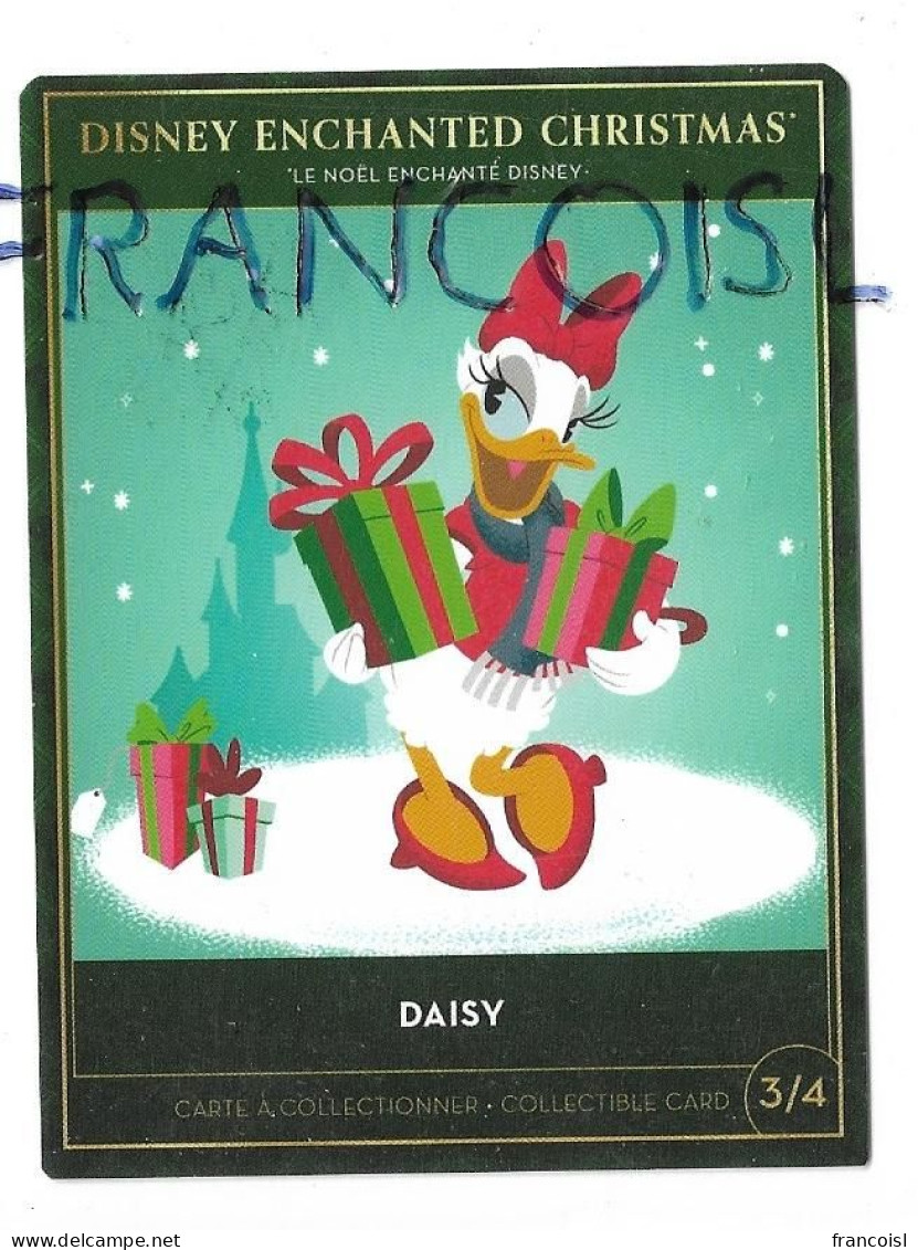 Disney Enchanted Christmas. Carte à Collectionner. Daisy - Disney