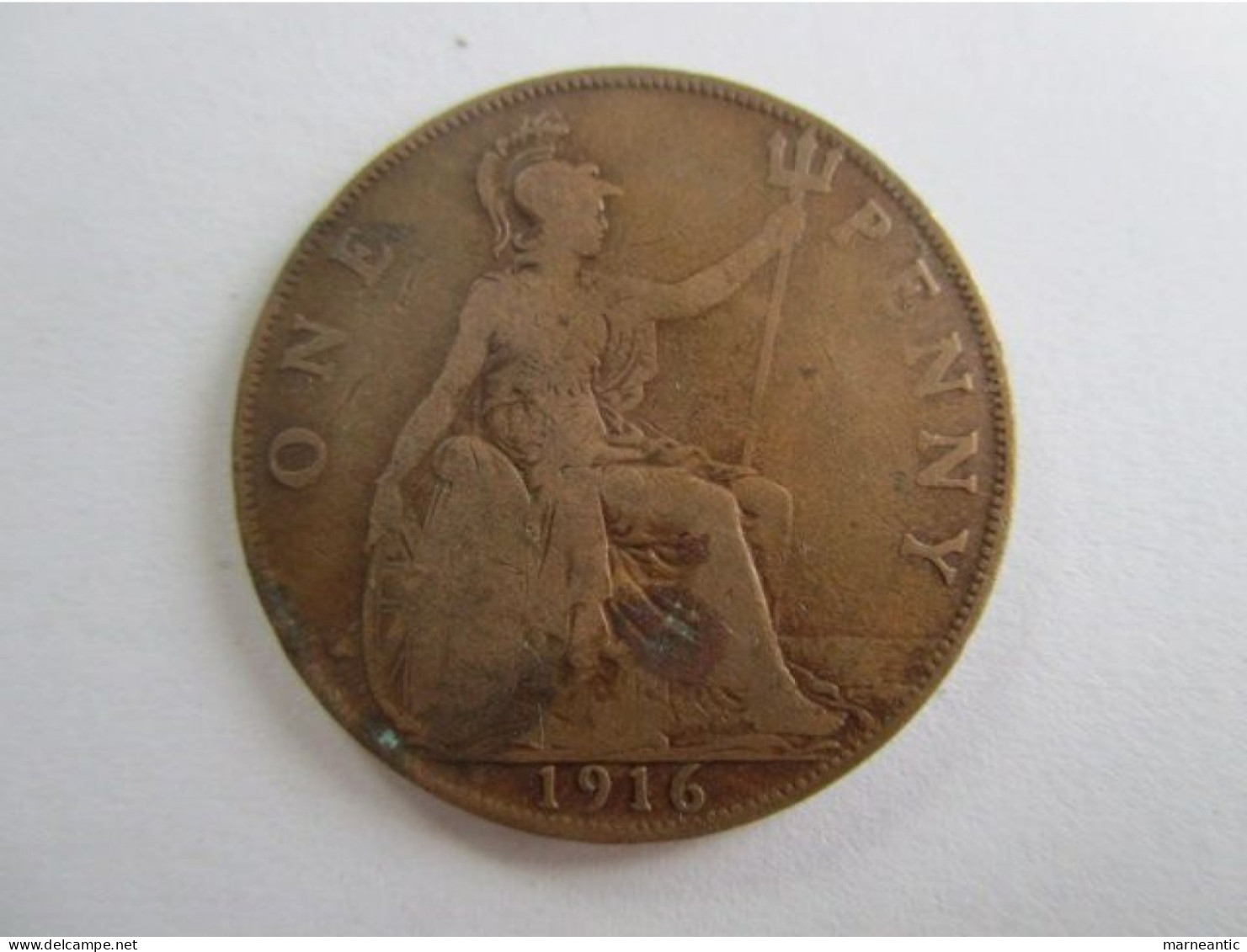 GRANDE BRETAGNE - 1 PENNY 1916 - GEORGE V - Other & Unclassified