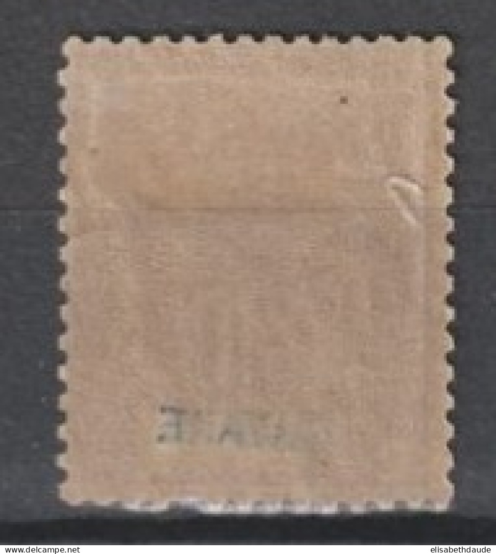 GUYANE - 1892 - YVERT N°38 * MH  - COTE = 30 EUR - Nuovi