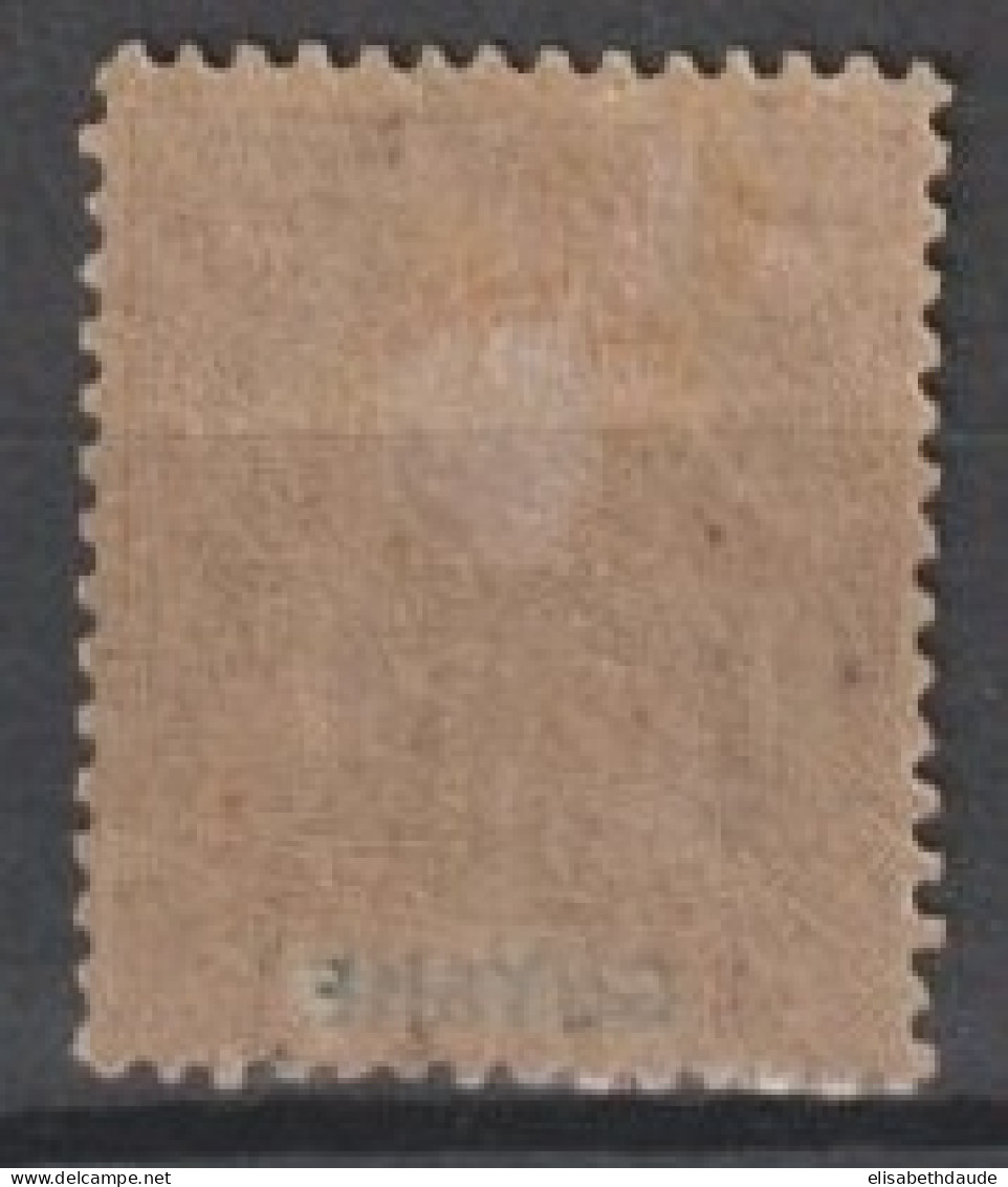 GUYANE - 1892 - YVERT N°38 * MH  - COTE = 30 EUR - Unused Stamps