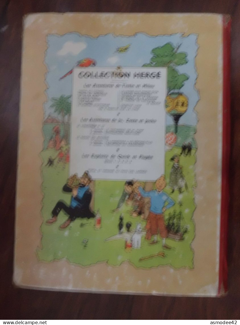 TINTIN   LE SECRET DE LA  LICORNE  EO 1947   ETAT MOYEN INTERIEUR FRAIS - Tintin